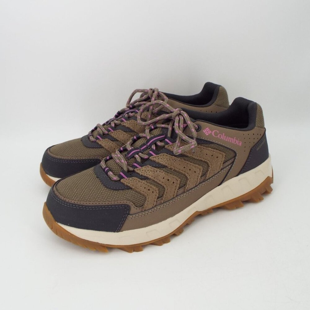 Columbia Women's Strata Trail Low Waterproof Hiking Shoes Size 10 NWOT - Picture 5 of 11